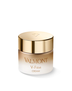 V-Firm Cream concentrates its efforts on densifying the skin’s barrier to improve firmness and elasticity for a face contour redefined.