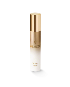 Valmont V-Firm Serum targeting tone and elasticity to plump and firm the facial contours.