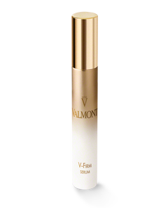 Valmont V-Firm Serum targeting tone and elasticity to plump and firm the facial contours.