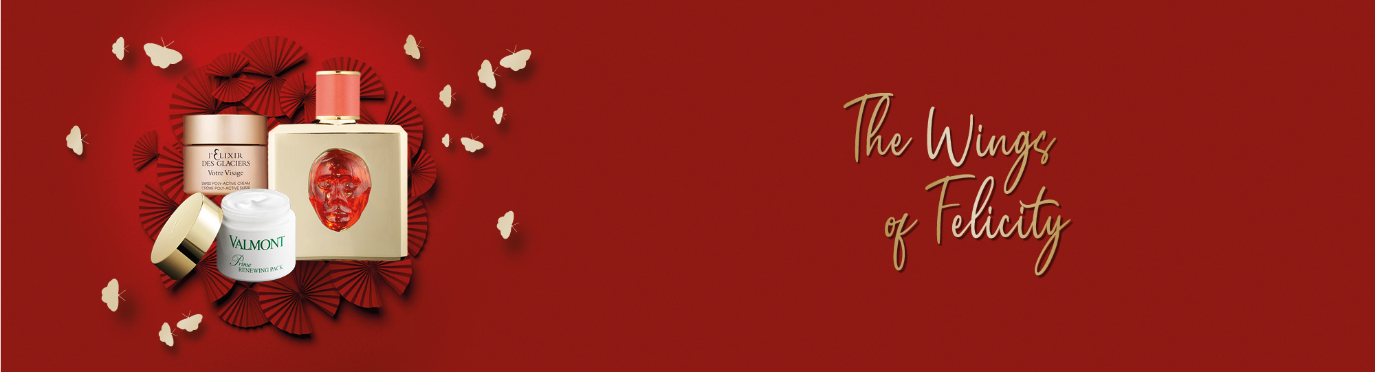 Valmont cosmetics and skincare - beauty sets for Chinese New Year