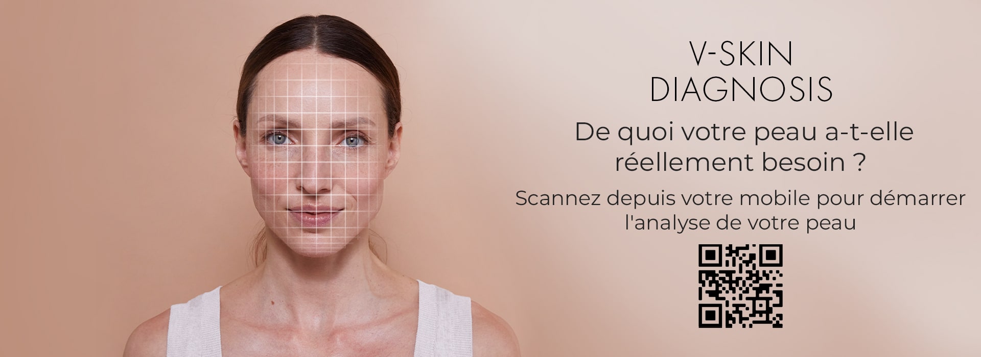 L’intelligence artificielle au service de votre analyse de peau personnalisée. Découvrez les réels besoins de votre peau.