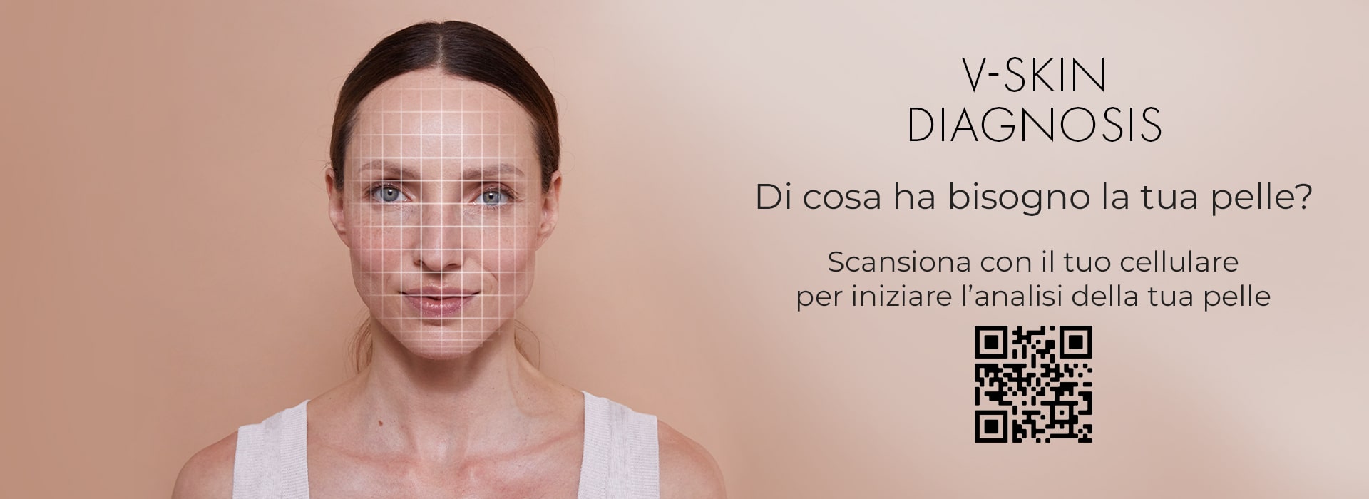 L’intelligenza artificiale per un’analisi personalizzata della pelle. Scopri di cosa ha bisogno la tua pelle.